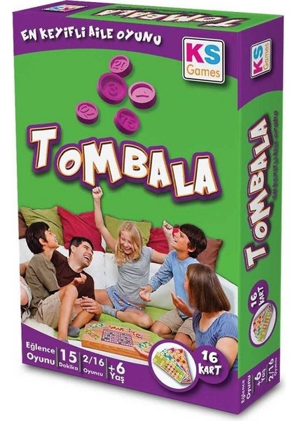 16 Kartlı Tombala Tombala Oyunu Yılbaşı Gecesi Oyunları Kutu Oyunları Aile Oyunları