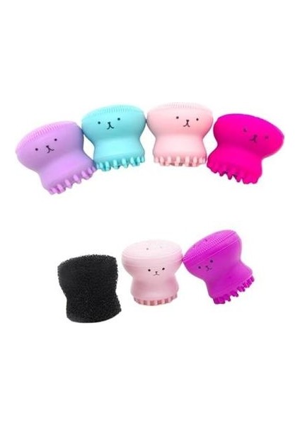 Buffer® Peeling Etkili Mini El Yüz Cilt Temizleme Fırçası Silikon Temizlenmesi Kolay Siyah Nokta Gi fiyatları