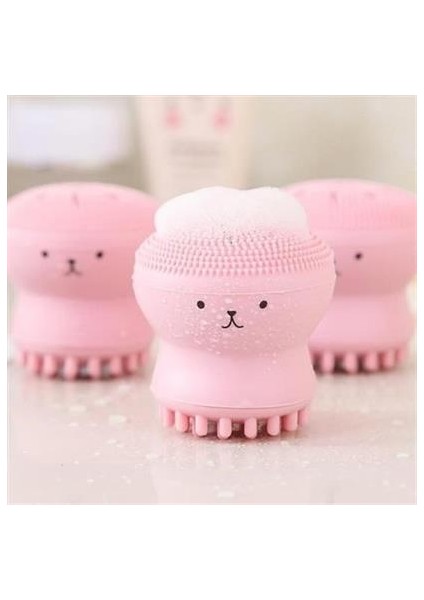 Buffer® Peeling Etkili Mini El Yüz Cilt Temizleme Fırçası Silikon Temizlenmesi Kolay Siyah Nokta Gi indirimleri