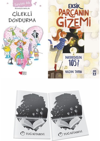 Çilekli Dondurma ve Eksik Parçanın Gizemi Neredesin 105 + Hediyeli