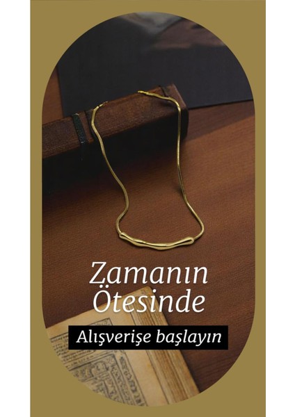 Köprücük Kemiği Kadın Kolye 316 Paslanmaz Çelik Gold Renk modelleri