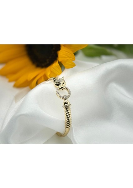 Kaplan Başlı Kuyumcu Işçiliği Kararmaz-Antialerjik 14 Ayar Altın Kaplama Kelepçe / Bilezik fiyatları