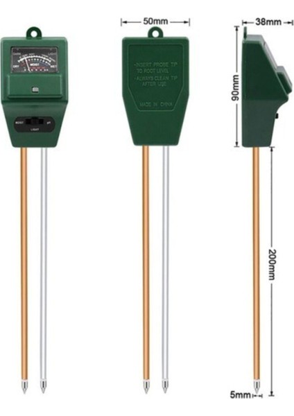 Toprak ve Işık Ölçüm Cihazı, Bahçe ve Tarım Analizi Için Kullanılır fiyatları