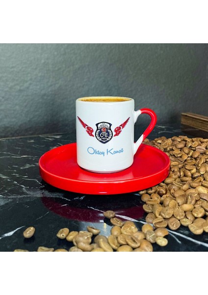 Kırmızı Türk Kahvesi Fincanı - Şık ve Dayanıklı Tasarım, Keyifli Içim Deneyimi