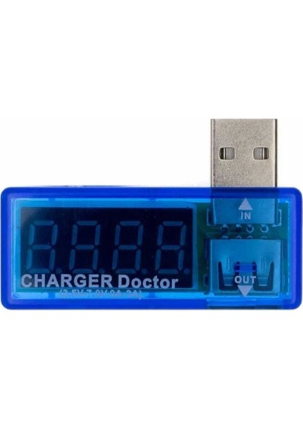 Dijital LED Ekran USB Güç Voltaj ve Akım Ölçüm Cihazı modelleri