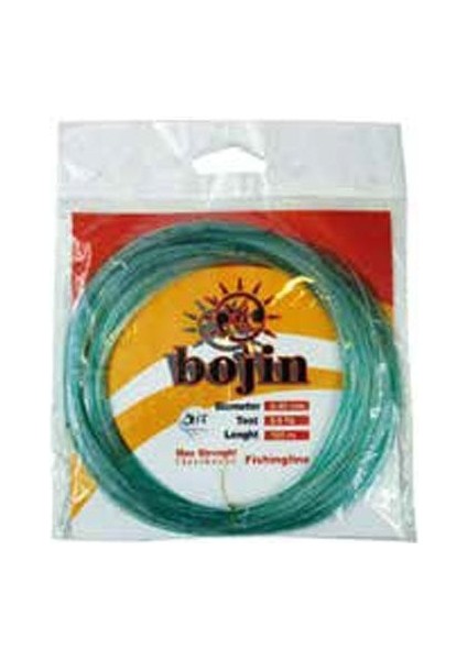 Bojin Yeşil Poşet Misina 0.50MM 100MT
