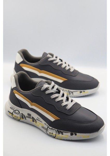 Erkek Sneaker Gri Ayakkabı modelleri