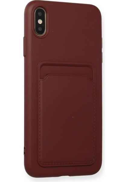 Iphone Xs Max Kılıf Kelvin Kartvizitli Silikon - Bordo Dsdrn fiyatları