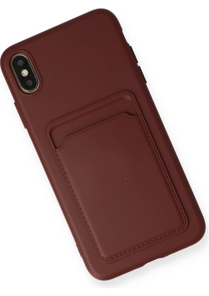 Iphone Xs Max Kılıf Kelvin Kartvizitli Silikon - Bordo Dsdrn modelleri