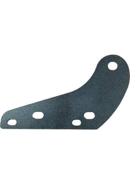 125 Cg Model Egzoz Bağlantı Sacı 2 mm Düz Siyah