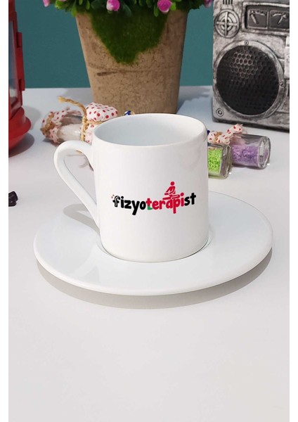 Şeffaf Beyaz Türk Kahvesi Fincanı, Zarif ve Kullanışlı Hediye Seçeneği