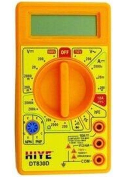 Dijital Çok Fonksiyonlu Ölçüm Cihazı, Güç ve Elektrik Test Aracı