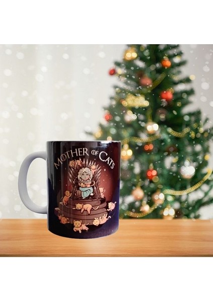 Kedilerin Annesi - Game Of Thrones Uyarlamalı Temalı Porselen Kupa