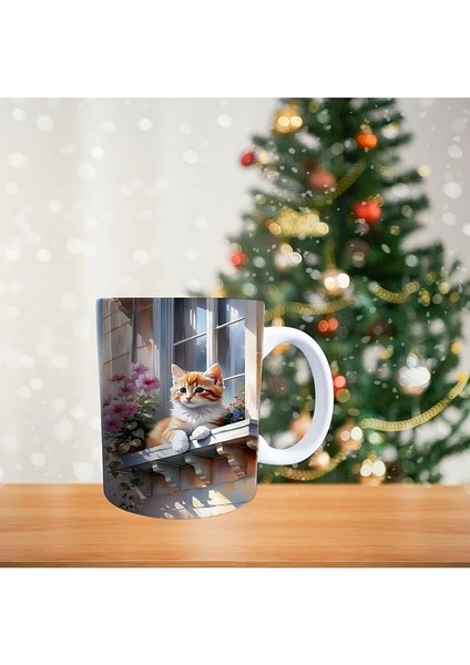 Camdaki Kedi Porselen Kupa fiyatları