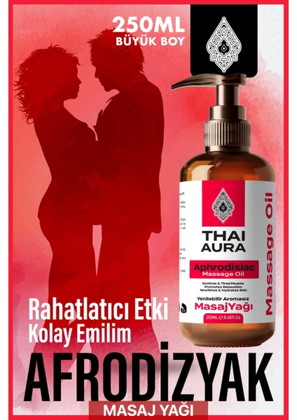 Yenilebilir Isıtıcı Masaj Yağı 200 ml Afrodizyak Etkili Kolay Emilim