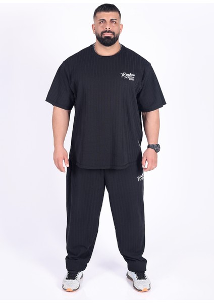 Team Ruchon Bb&fc Erkek Büyük Beden Spor Takım - Fitness & Antrenman - Rahat Oversize Kalıp