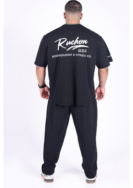 Team Ruchon Bb&fc Erkek Büyük Beden Spor Takım - Fitness & Antrenman - Rahat Oversize Kalıp fiyatları