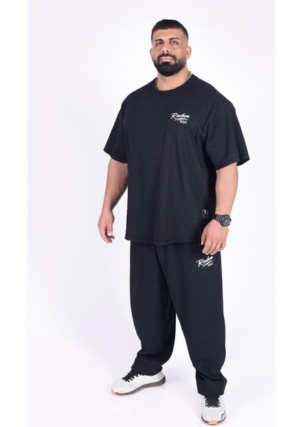 Team Ruchon Bb&fc Erkek Büyük Beden Spor Takım - Fitness & Antrenman - Rahat Oversize Kalıp fırsatları