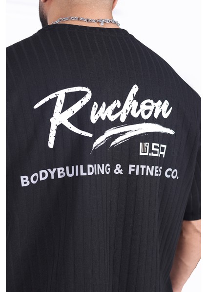 Team Ruchon Bb&fc Erkek Büyük Beden Spor Takım - Fitness & Antrenman - Rahat Oversize Kalıp