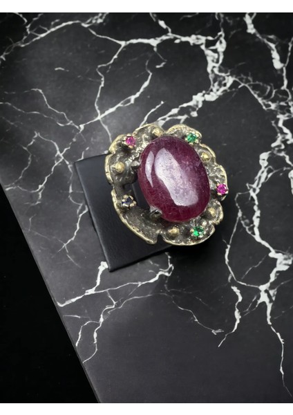 Yakut Gümüş Yüzük modelleri