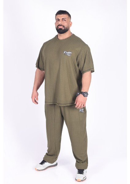 Team Ruchon Bb&fc Erkek Büyük Beden Spor Takım - Fitness & Antrenman - Rahat Oversize Kalıp fırsatları