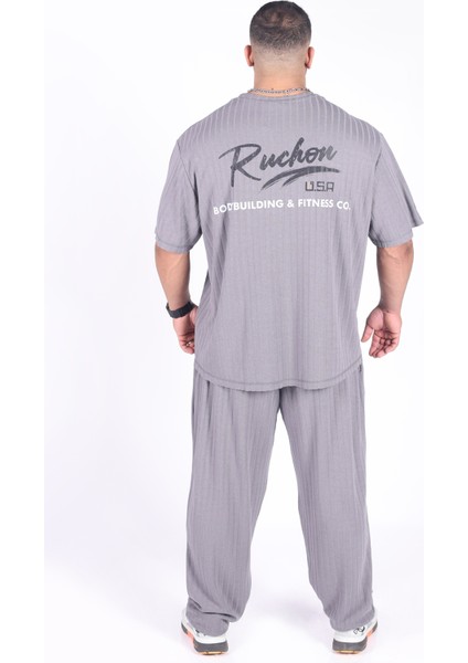 Team Ruchon Bb&fc Erkek Büyük Beden Spor Takım - Fitness & Antrenman - Rahat Oversize Kalıp fiyatları