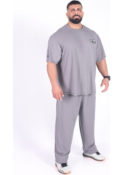 Team Ruchon Bb&fc Erkek Büyük Beden Spor Takım - Fitness & Antrenman - Rahat Oversize Kalıp modelleri