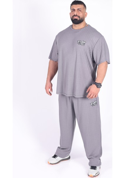 Team Ruchon Bb&fc Erkek Büyük Beden Spor Takım - Fitness & Antrenman - Rahat Oversize Kalıp fırsatları