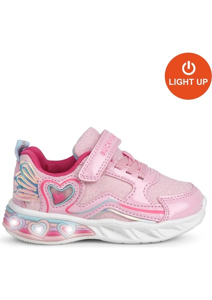 Çocuk Işıklı Cırtlı Günlük Ayakkabı BUCK3046 Berry