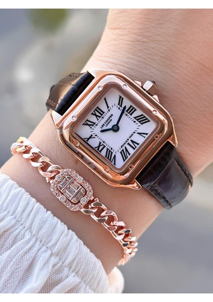 Deri Kordonlu 3 Atm Suya Dayanıklı 2 Yıl Garantili Kadın Kol Saati BLC08191.431