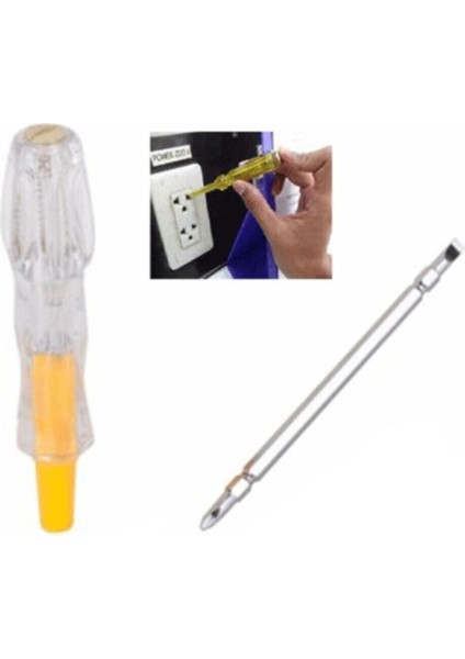 Yıldız ve Düz Uçlu Çift Uçlu Elektrik Akım Ölçüm Kalemi