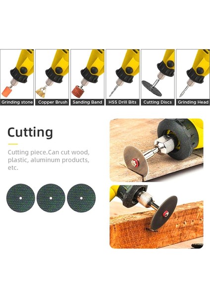 350 Parça Çift Makinalı Gravür ve Taşlama Seti, Zımpara ve Oyma Aletleri indirimleri