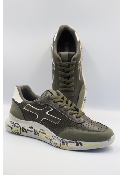 Erkek Sneaker Haki Desenli Ayakkabı fiyatları