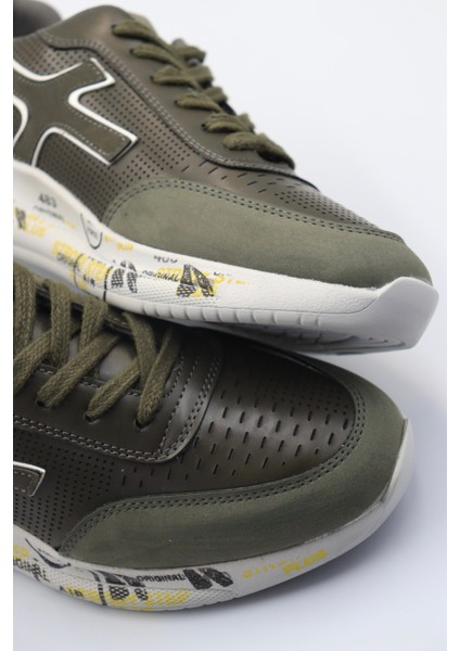 Erkek Sneaker Haki Desenli Ayakkabı indirimleri