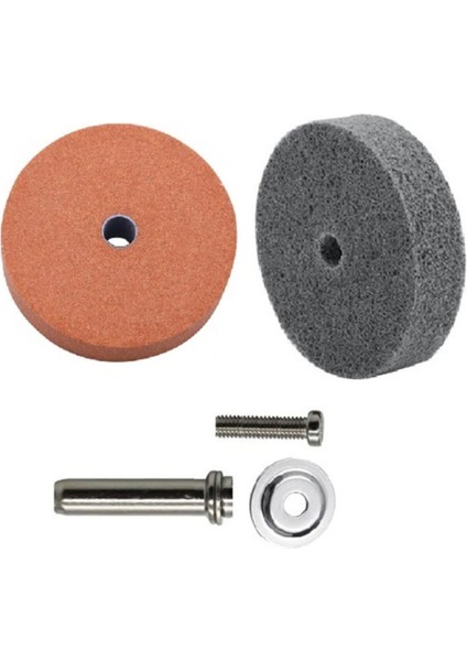 Çok Amaçlı Matkap Bıçak ve Disk Seti, Bileme Taşı ve Adaptörlü 3 Parça