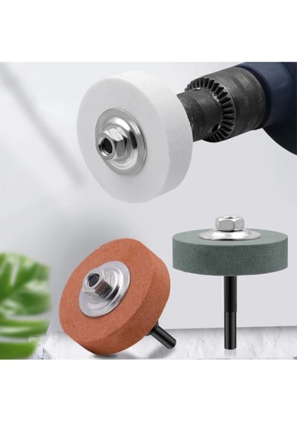 Çok Amaçlı Matkap Bıçak ve Disk Seti, Bileme Taşı ve Adaptörlü 3 Parça