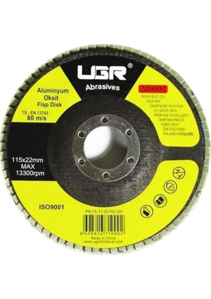 115X40 Kum Flap Disk ile Yüzey Işlemlerinde Yüksek Performans