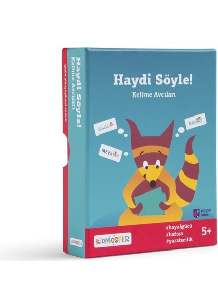 Kart Oyunu/haydi Söyle Kelime Avcıları