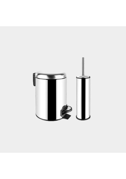 Elit Krom Çöp Kovası Seti 3 Lt (000400)