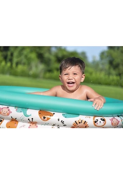 Safari Pals Çocuk Havuzu, Φ40 x A10 Inç Veya Φ1.02 M x A 25 cm fiyatları
