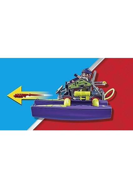 City Action 71147 Swat-Multi-Terrain-Quad, Dönüştürülebilir Sek Sürat Teknesi, 5 Yaş ve Üzeri Çocuklar Için Oyuncak modelleri