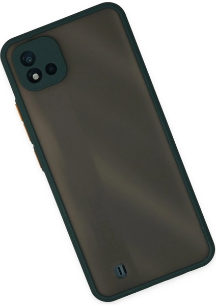Realme C11 2021 Kılıf Montreal Silikon Kapak - Yeşil Svlrs fiyatları