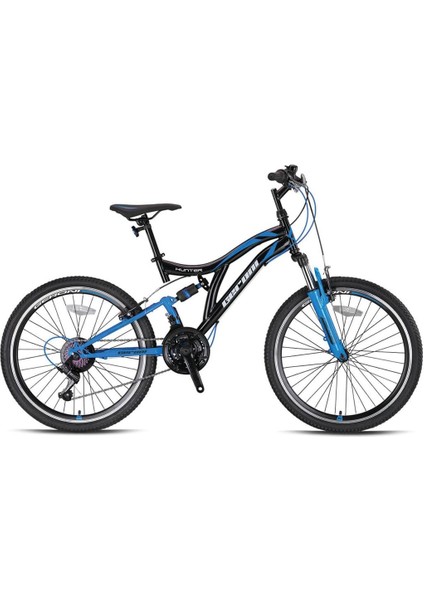 Hunter - 24" - Mtb - 15' - 21 Vites - V.b - Siyah/gri-Mavi