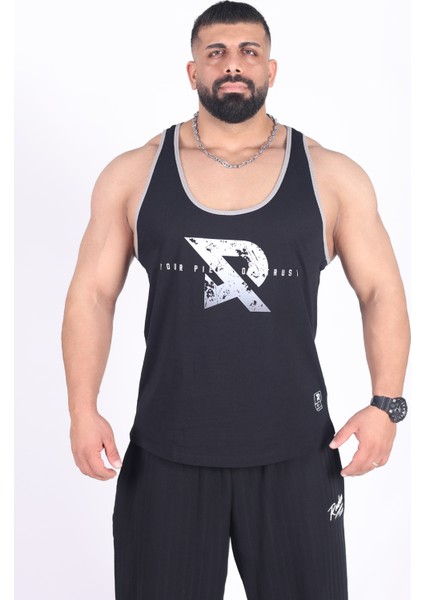 Tank Top Athlete - Your Piece Erkek Rahat Fit Sporcu Atlet - Fitness & Antrenman Giyim - %100 Pamuklu Kumaş