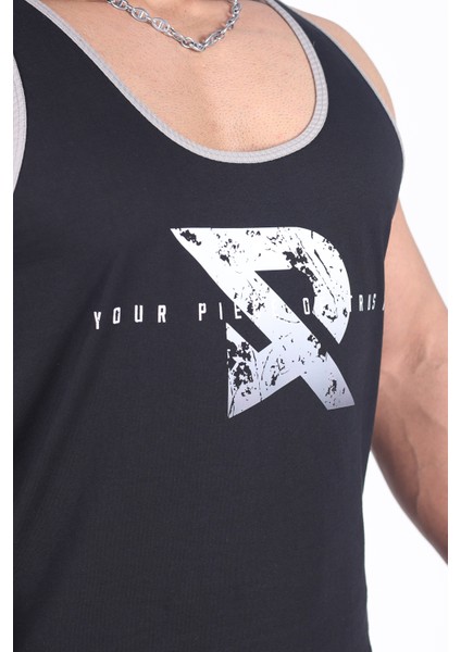 Tank Top Athlete - Your Piece Erkek Rahat Fit Sporcu Atlet - Fitness & Antrenman Giyim - %100 Pamuklu Kumaş indirimleri