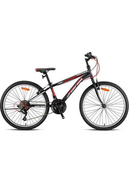 Mars - 20" - Mtb - 10' - 21 Vites - V.b - Mat Siyah-Kırmızı/beyaz