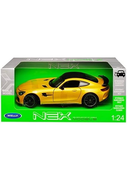 Mercedes-B Amg Gt R Coupe Sarı 2014 Yılından Itibaren 1/24 Model Araba fiyatları
