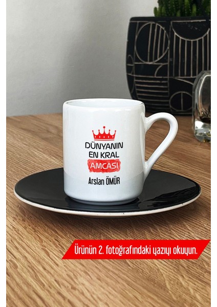 Kişiye Özel Siyah Kahve Fincanı, Babalar Günü Hediye Seçeneği modelleri