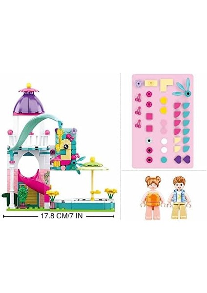Girl&apos;s Dream Havuz Partisi Yapım Seti, 230 Parça modelleri
