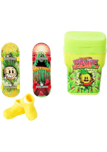 Wheels Skate 2'li Parmak Kaykay ve Kutu Seti HTP10 - Fruit Explosion